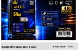 Auris MUB10 64GB Mini Metal Usb Flash